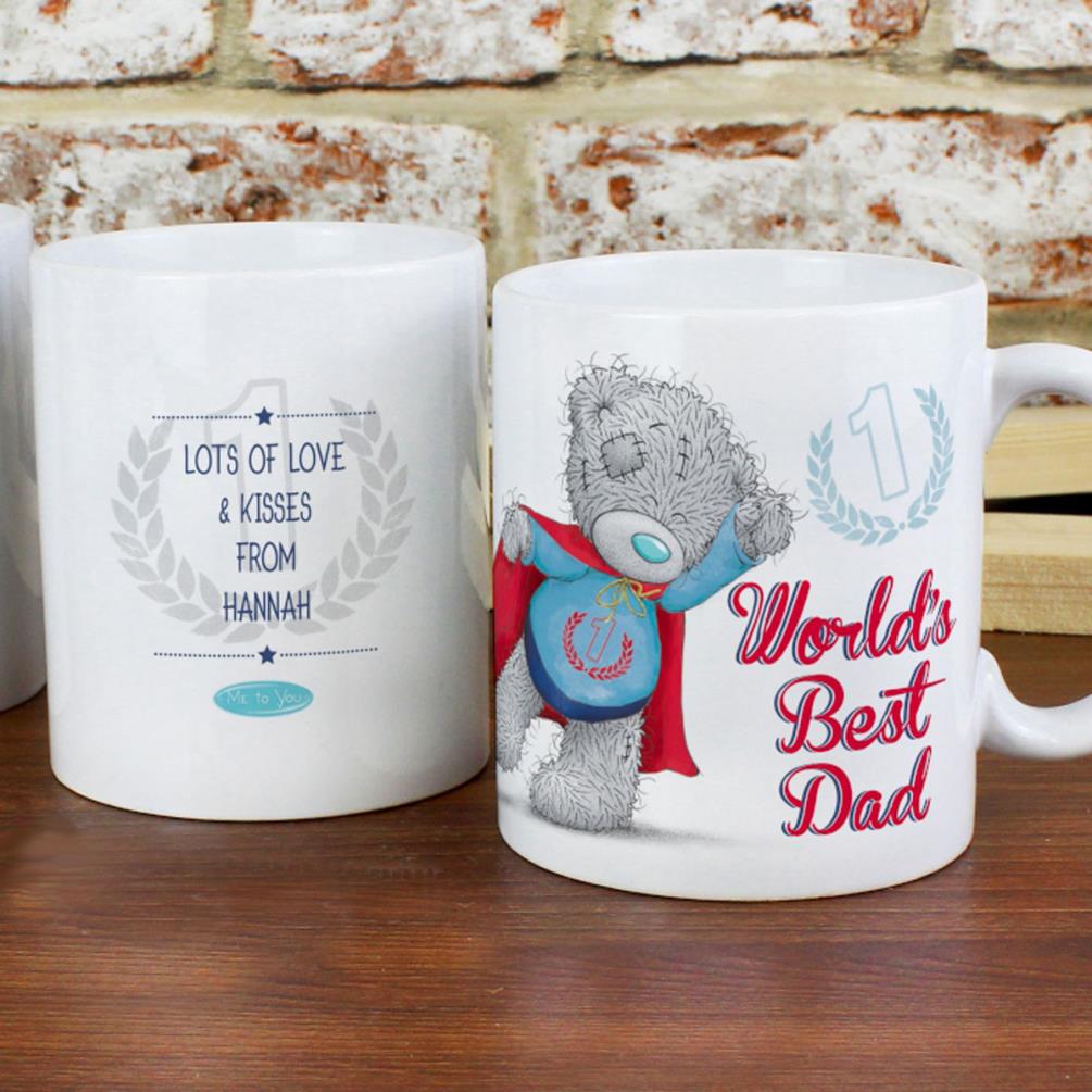 Personalised Me to You Bear Super Dad Mug Extra Image 1